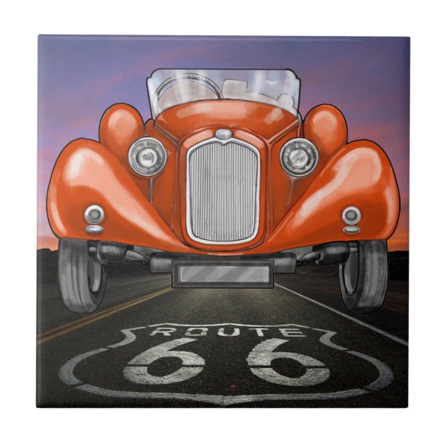 Azulejo Viñetas - Ruta 66 - SRF (Frente)