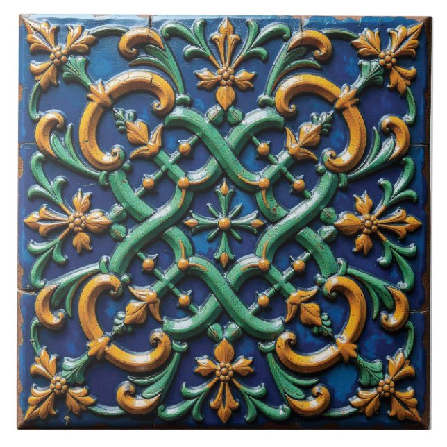 Azulejo Vino celta (Frente)