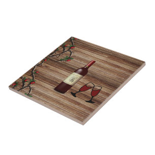 Azulejo Vino de mosaico cerámico