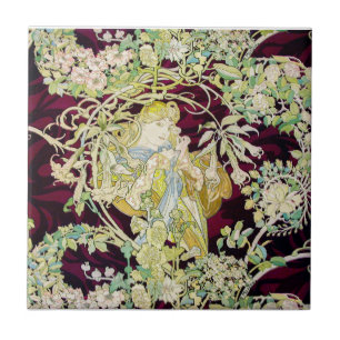 Azulejo Vino de Oro victoriano-verde