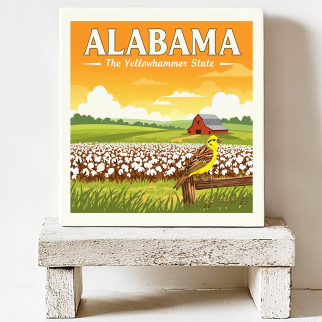 Azulejo Vintage Alabama (Subido por el creador)