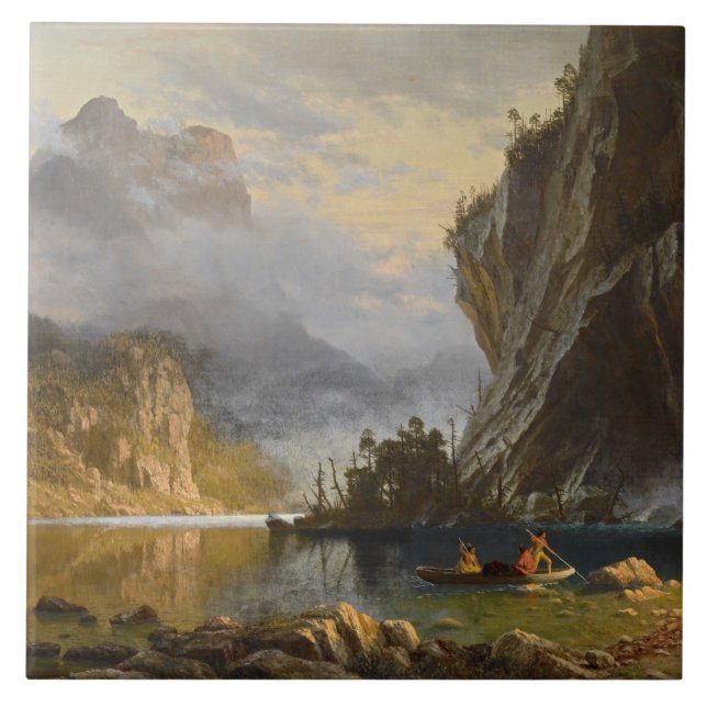 Azulejo Vintage Albert Bierstadt (Frente)