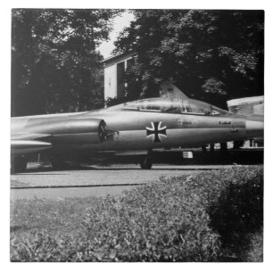 Azulejo Vintage Alemania Múnich Museo Alemán starfighter