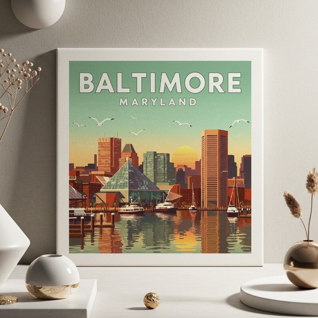 Azulejo Vintage Baltimore Maryland (Subido por el creador)