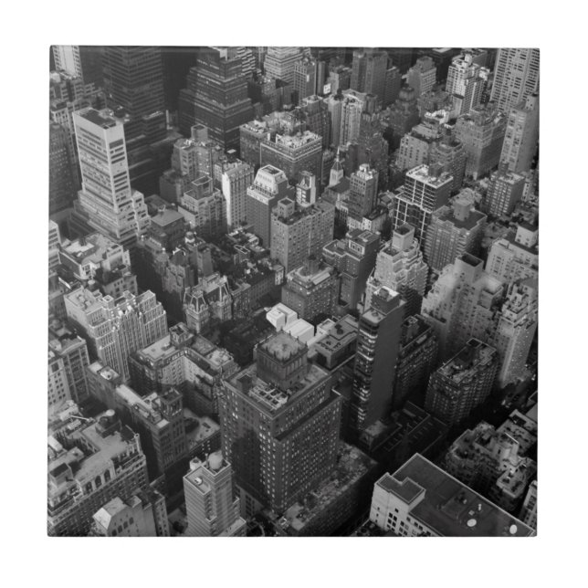 Azulejo Vintage Black & White New York (Frente)