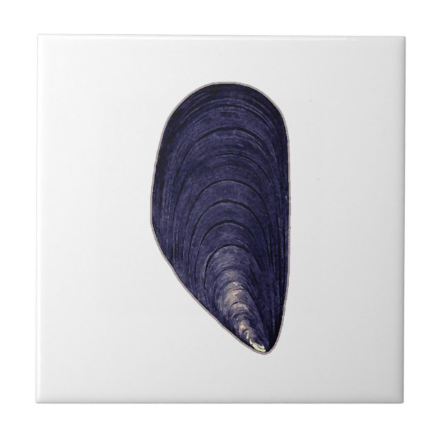 Azulejo Vintage Blue Mussel (Frente)