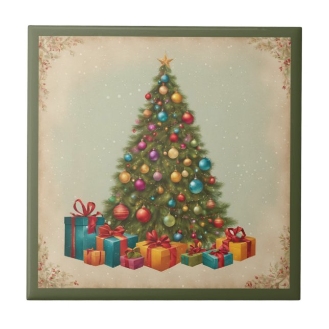 Azulejo Vintage Christmas (Frente)