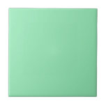 Azulejo Vintage de color Retro Mint Green Solid 1950<br><div class="desc">Fábrica de la Moneda Retro de los años 50,  verde vintage,  moderno,  elegante,  moda,  baldosas de color verde claro.</div>