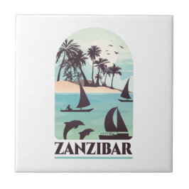 Azulejo Vintage de Zanzíbar África