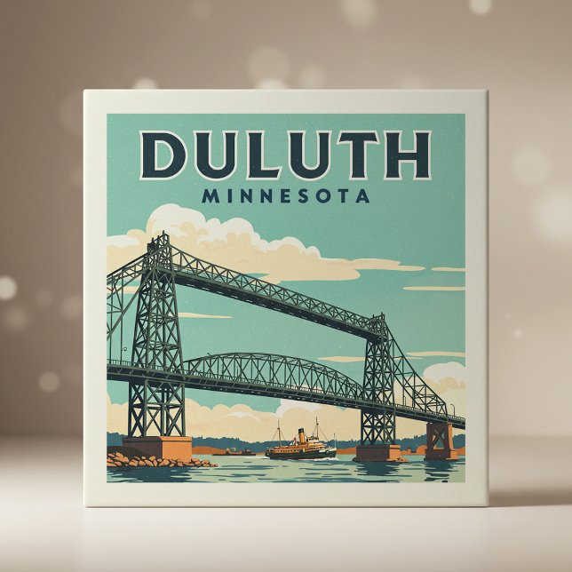 Azulejo Vintage Duluth Minnesota (Subido por el creador)
