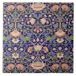 Azulejo Vintage Floral Pattern, William Morris<br><div class="desc">William Morris (24 March 1834 – 3 October 1896) was a British textile designer, poet, novelist, translator, and socialist activist associated with the British Arts and Crafts Movement. He was a major contributor to the revival of traditional British textile arts and methods of production. His literary contributions helped to establish...</div>