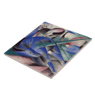 Azulejo Vintage Franz Marc Dreaming Horse