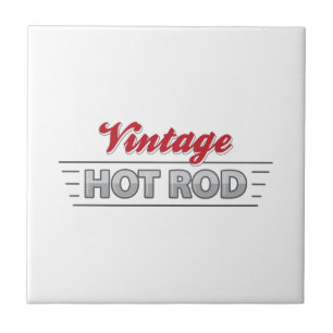 Azulejo Vintage Hot Rod