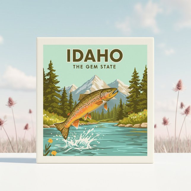 Azulejo Vintage Idaho (Subido por el creador)