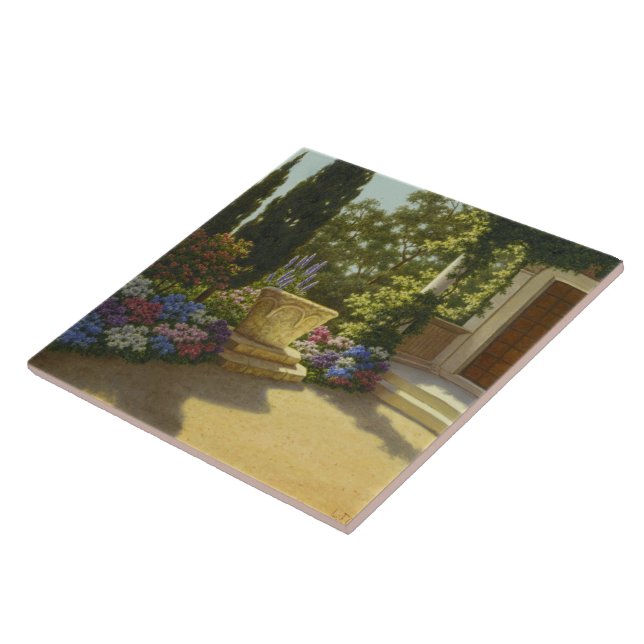 Azulejo Vintage Ivan Choultse Jardin Villa Cypris (Lado)