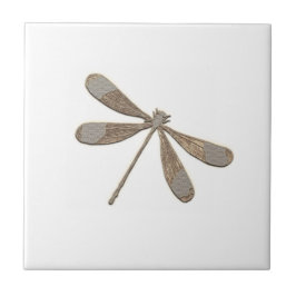 Azulejo Vintage Look Dragonfly