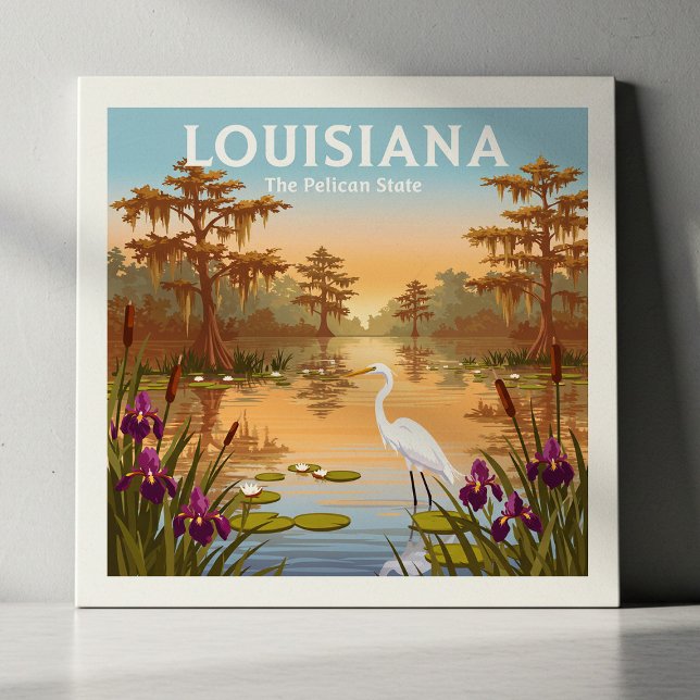 Azulejo Vintage Louisiana (Subido por el creador)