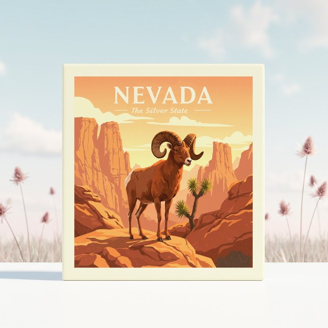 Azulejo Vintage Nevada (Subido por el creador)