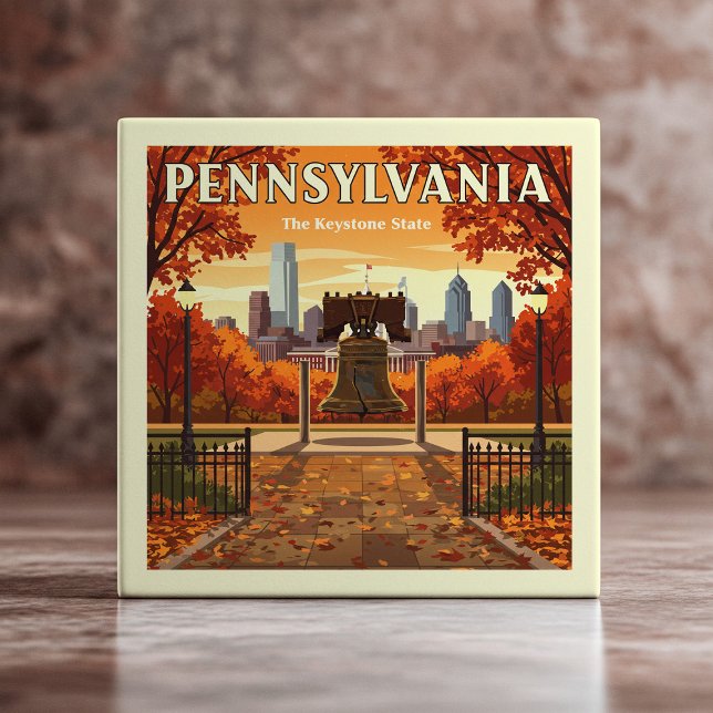 Azulejo Vintage Pennsylvania (Subido por el creador)