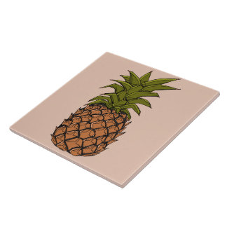 Azulejo Vintage Pineapple Fruit