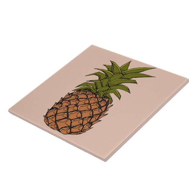 Azulejo Vintage Pineapple Fruit (Lado)