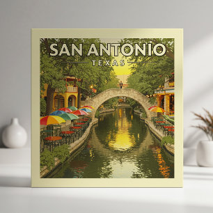 Azulejo Vintage San Antonio Texas