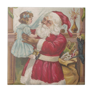 Azulejo Vintage Santa