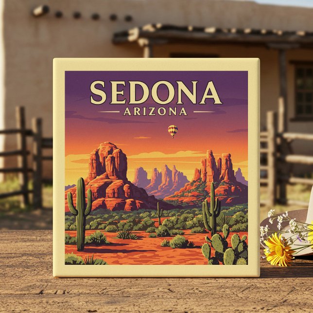 Azulejo Vintage Sedona Arizona (Subido por el creador)