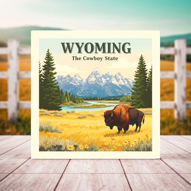Azulejo Vintage Wyoming (Subido por el creador)
