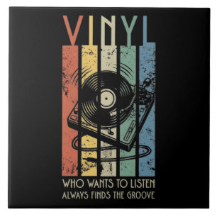 Azulejo Vinyl Vibes – Siempre Encuentra el Ritmo Música Re