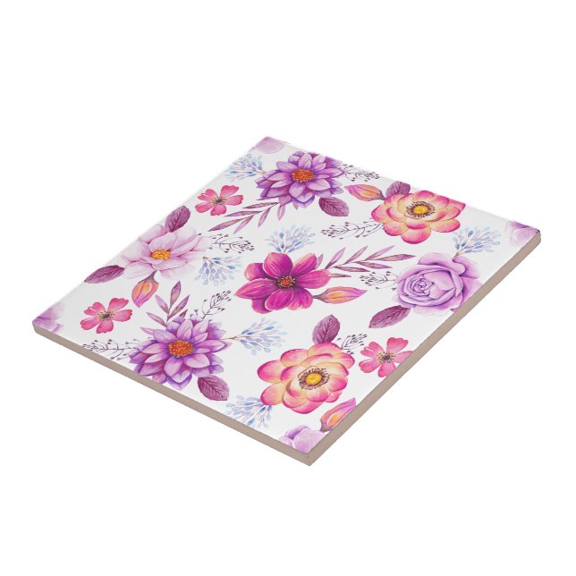 Azulejo Violet rosa (Lado)