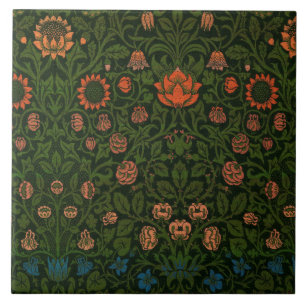 Azulejo Violet y Columbine (por William Morris)