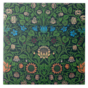 Azulejo Violet y Columbine, William Morris