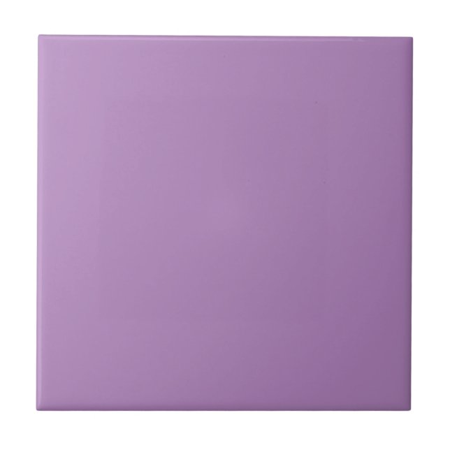 Azulejo Violeta africana color sólido  (Frente)