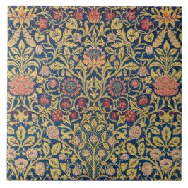 Azulejo Violeta brillante y Columbina (por William Morris)