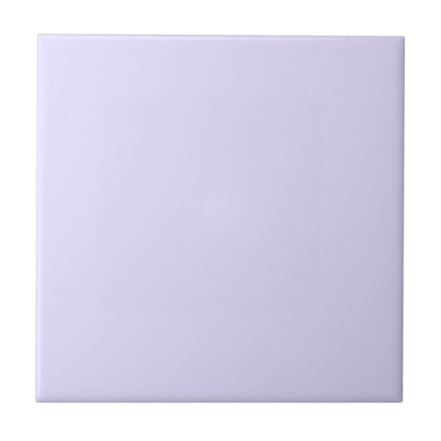 Azulejo Violeta de lavanda pálida (Frente)
