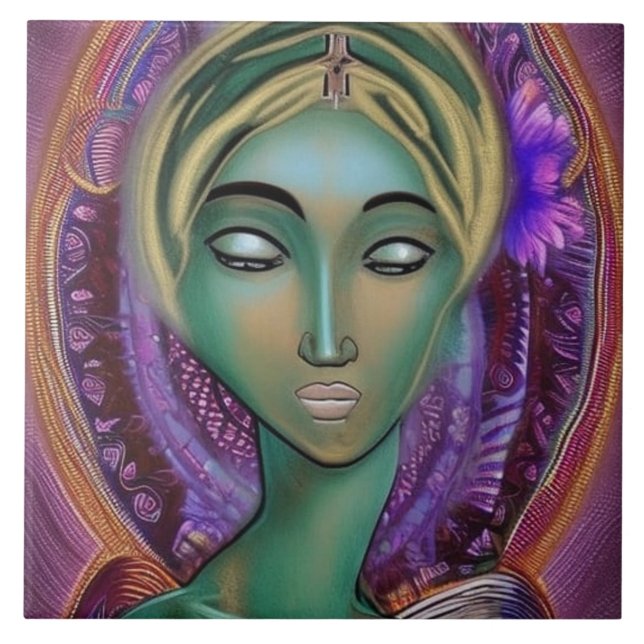 Azulejo Virgin Mary  (Frente)