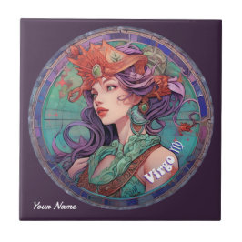 Azulejo Virgo Zodiac personalizado