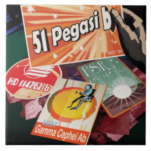 Azulejo Visitar el primer exoplaneta encontrado fuera del