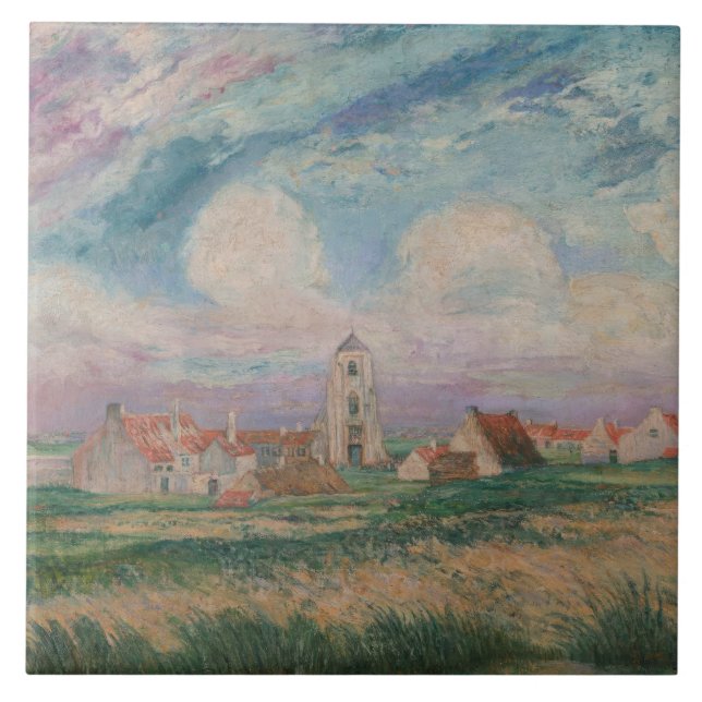 Azulejo Vista de Mariakerke (Frente)