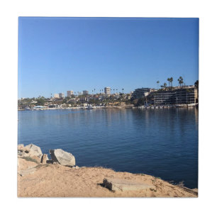Azulejo Vista desde The Wedge, Newport Beach, California