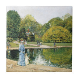 Azulejo Vista histórica de Central Park (Nueva York)