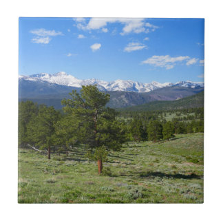 Azulejo Vista panorámica de Rocky Mountain