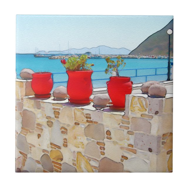 Azulejo Vistas al mar (Frente)