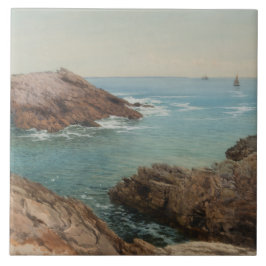Azulejo Vistas al mar (paisaje costero) (mar)