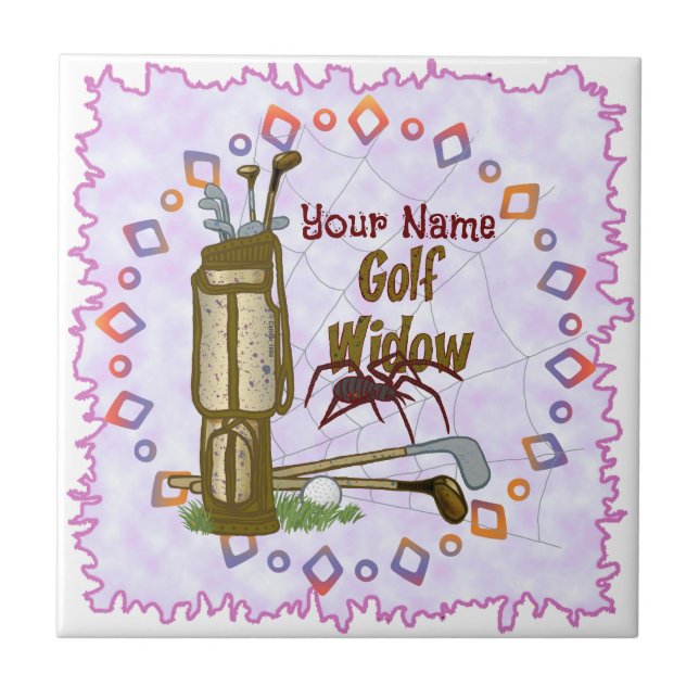 Azulejo Viuda de golf (Frente)
