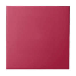 Azulejo Viva la vida magenta — Color sólido rosa medio