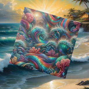 Azulejo Vivienda de Lujo en la Costa Olas del Océano Arr