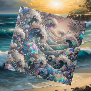 Azulejo Vivienda de Lujo en la Costa Olas del Océano Arr