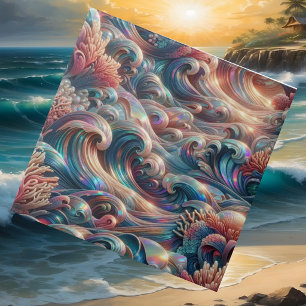 Azulejo Vivienda de Lujo en la Costa Olas del Océano Arr